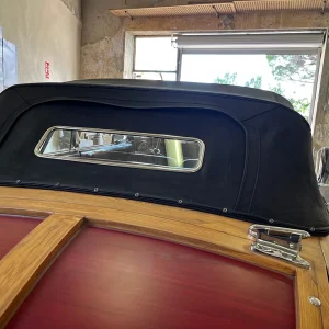 Restauration véhicule de collection - capote cabriolet