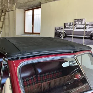 Restauration véhicule de collection - capote cabriolet