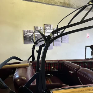 Restauration véhicule de collection - capote cabriolet